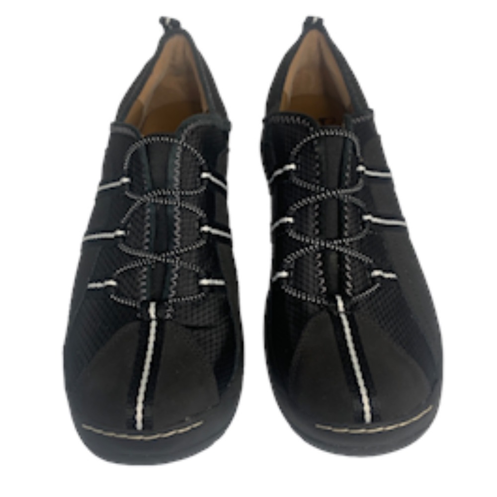 I Love Comfort 11 Logan Slip On Black Leather Manmade - Picture 2 of 10